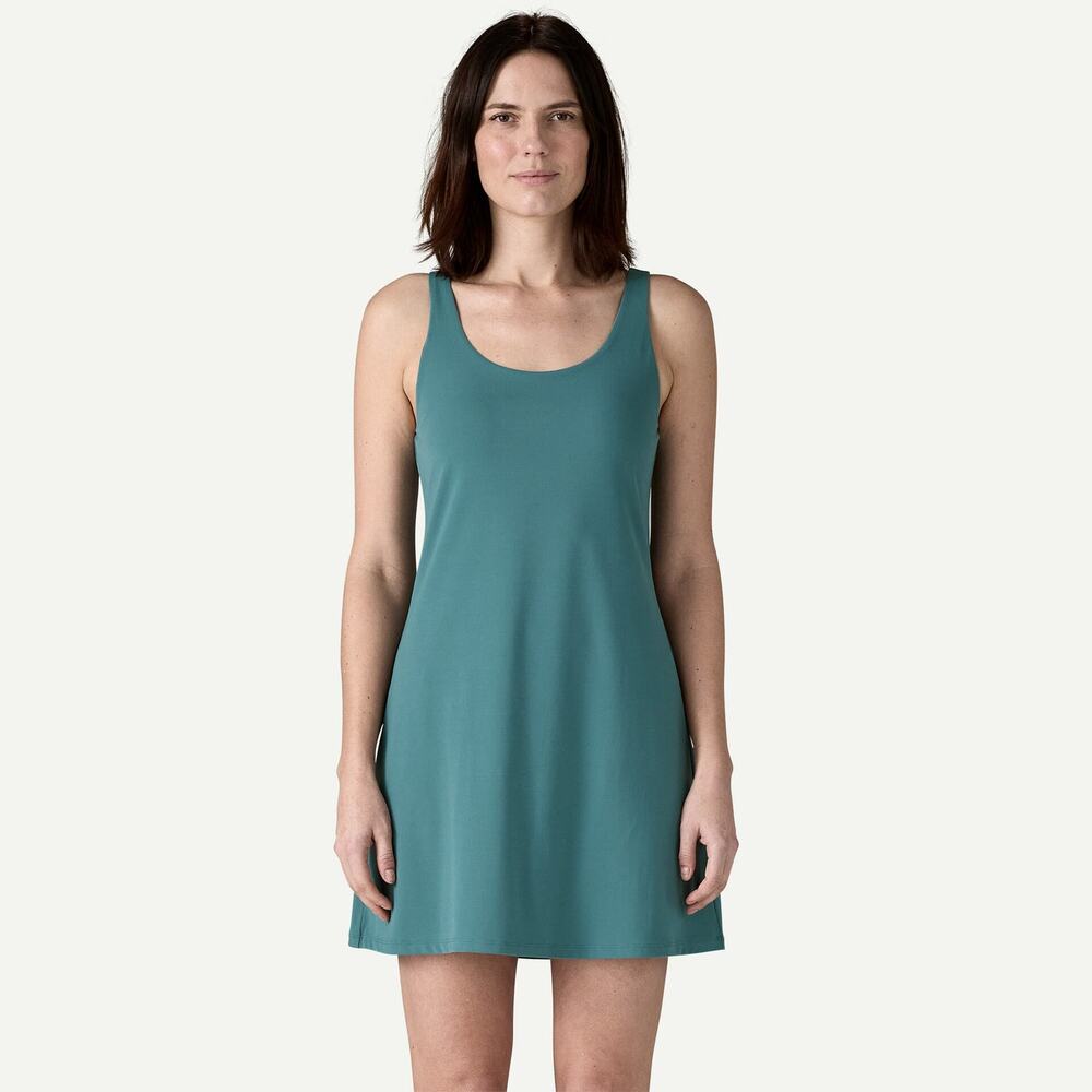 Patagonia Teal Tank Mini Dress